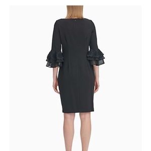Calvin Klein Dresses - NWT Calvin Klein Black Dress Chiffon Bell Sleeves Calvin Klein Dresses - NWT Calvin Klein Black Dress Chiffon Bell Sleeves
